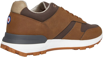 Lambretta Volwassen uniseks Echo 2 Trainers (Bruin/Chocolade) - EU 43 / UK 9