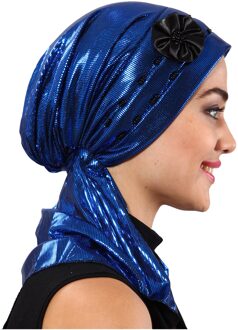 Lame Yazgülü Motorkap Hijab Vrouwen SAKS