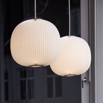 Lamella 3 - design-hanglamp, goud wit