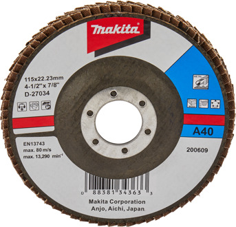 Lamellenschuurschijf 115mm A40 - D-27034 D-27034