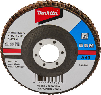 Lamellenschuurschijf 115mm A40 - D-27230 D-27230