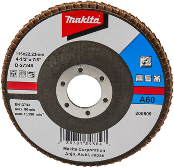 Lamellenschuurschijf 115mm A60 - D-27246 D-27246