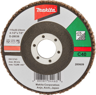 Lamellenschuurschijf 115mm C40 - D-28036 D-28036