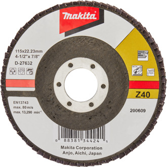 Lamellenschuurschijf 115mm Z40 - D-27632 D-27632