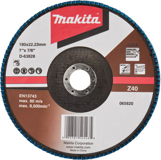 Lamellenschuurschijf 180mm Z40 - D-63828-10 D-63828-10