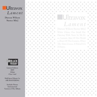 Lament (Steven Wilson Stereo Mix) - Ultravox