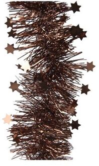 Lametta guirl. pvc d9l270 cm esprss kerst Bruin