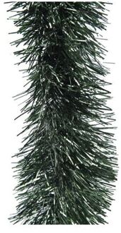 Lametta guirlande pvc d10l270 cm groen kerst