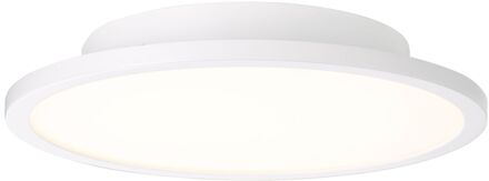 lamp Ceres LED plafondpaneel 25cm wit | 1x 10W LED geïntegreerd, (1000lm, 3000K) | Schaal A ++ tot E | Zwevende optiek door vlakke constructie