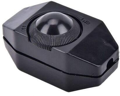 Lamp Dimmer Cord Switch Plug In Tafel Vloer Licht Dimmen Op Off Dimmer zwart