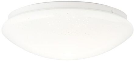 lamp Fakir Starry LED wand- en plafondlamp 33 cm wit / koel wit | 1x 12W LED geïntegreerd, (800lm, 4000K) | Schaal A ++ tot E | Sterrenhemel look