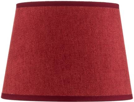 Lampenkap Classic S, geweven, rood