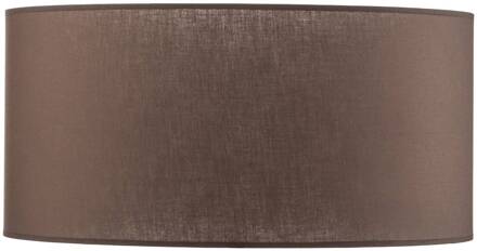 Lampenkap Roller, aardebruin, Ø 50 cm, hoogte 24 cm aardbruin