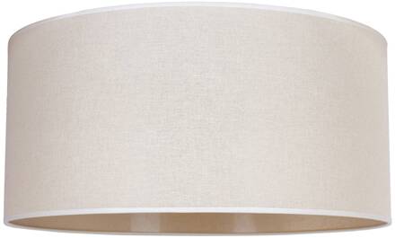 Lampenkap Roller, beige, Ø 50 cm, hoogte 24 cm