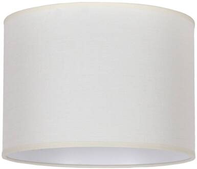 Lampenkap Roller ecru katoen Ø25cm hoogte 18cm
