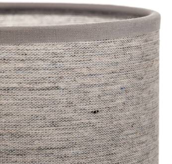 Lampenkap Roller, grijs, Ø 13 cm, hoogte 15 cm
