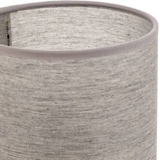 Lampenkap Roller, grijs, Ø 15 cm, hoogte 15 cm