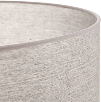 Lampenkap Roller, grijs, Ø 50 cm, hoogte 30 cm