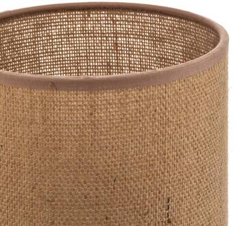 Lampenkap Roller, lichtbruin, Ø 15 cm, hoogte 15 cm