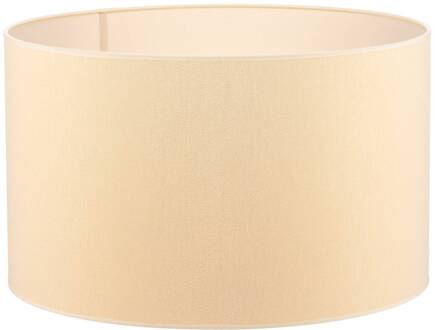 Lampenkap Roller Ø 50 cm, ecru/goud ecru, goud gestreept