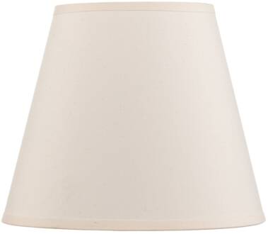 Lampenkap Sofia hoogte 15,5 cm, ecru/wit ecru, wit