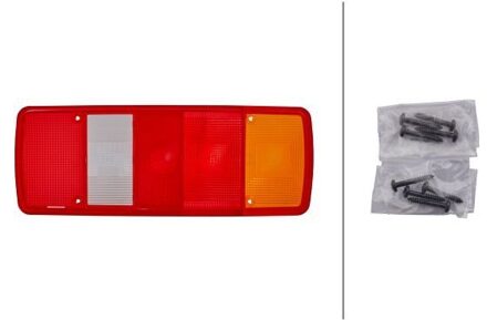 Lampglas voor achterlicht