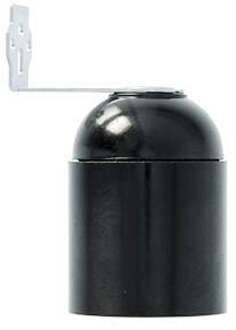 Lamphouder E27 Met Beugel - Zwart