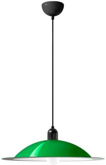 Lampiatta LED hanglamp, Ø 50 cm, groen groen (RAL 6029), zwart, wit (RAL 9016)