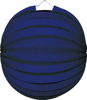 Lampion blauw 22 cm