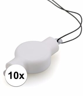 Lampion LED lampjes - 10x stuks - lampionnen lichtjes - Sint maarten verlichting