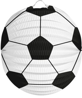 Lampion Voetbal 22cm Blauw