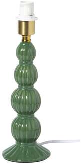 Lampvoet bollen - groen - ø8.5x30 cm