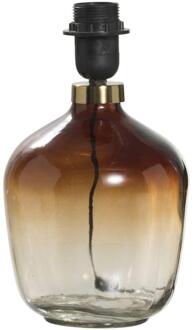 Lampvoet Mois E27 26,5xØ16,5 Cm - Glas - Bruin - H26.5 Cm