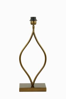 Lampvoet OKNO - 19.5x12x47cm - Goud Goudkleurig