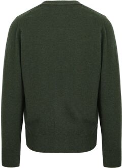 Lamswol Vest Donkergroen - XXL