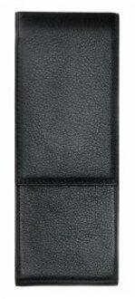 Lamy lederen penetui voor 2 pennen, generft, kleur zwart