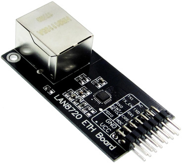 LAN8720 Module Physical Layer Transceiver PHY Module Embedded Web Server RMII Interface MDIX Regulator I/O Voltage Module