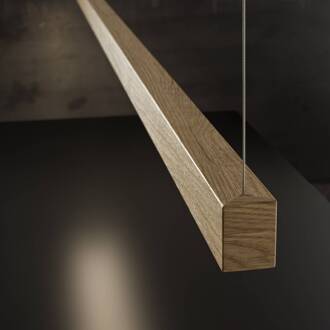 Lanacotta LED hanglamp eikenhout, 2.700K licht hout