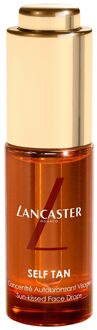 Lancaster Self Tan Sun-Kissed Face Drops 15Ml + Sun Perfect Illuminating Cream Spf50 Bundle