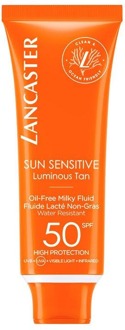 Lancaster Sun Sensitive Oil-Free Milky Fluid SPF50 - 50 ml - Zonnebrand