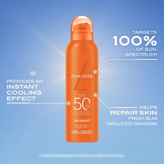 Lancaster Sun Sport Cooling Invisible Mist Wet Skin Application for Body SPF50 200ml