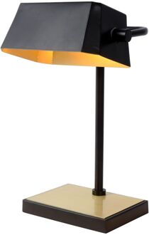 Lance Bureaulamp Goud, Zwart