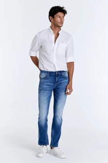 Lance heren straight-fit jeans medium blue Blauw - 29-30
