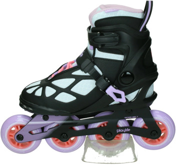 Lancer 84  Inlineskates - Maat 38 - Vrouwen - wit/zwart/paars