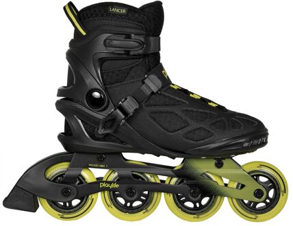 Lancer 84  Inlineskates - Maat 44 - Unisex - zwart/geel