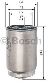 LAND Brandstoffilter