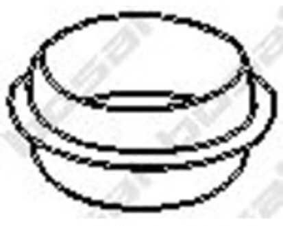 Land Rover Afdichtring uitlaatpijp 256841