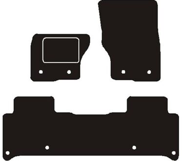 Land Rover Automatten passend voor Land Rover Discovery 2016 - MSN1363916