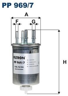 Land Rover Brandstoffilter PP9697
