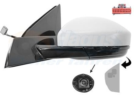 Land Rover Buitenspiegel * HAGUS * 0259827